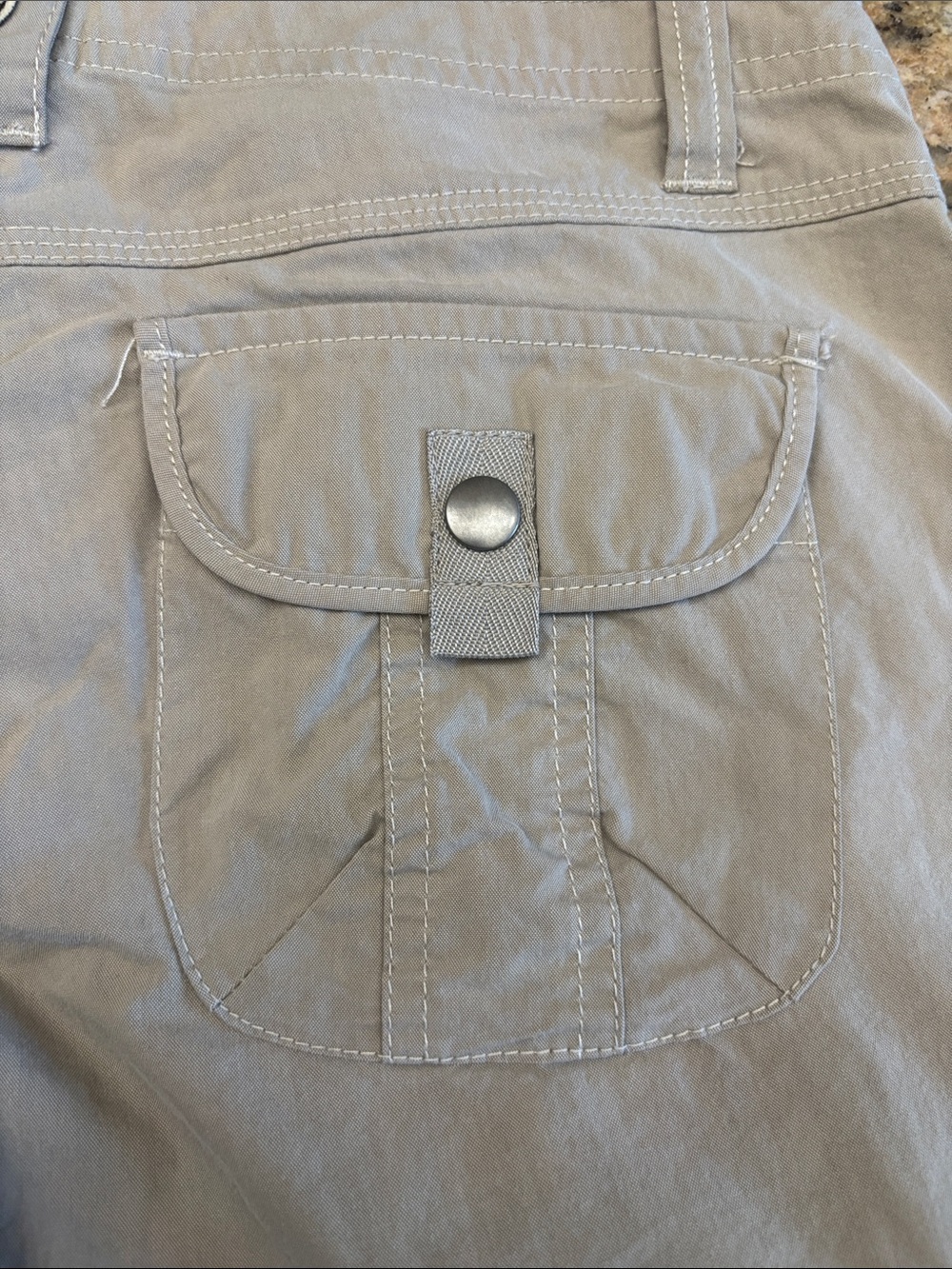 Kuhl Splash Roll Up Cargo Hiking Pants Outdoor Performance Size 2 Reg - Picture 6 of 10